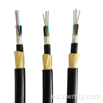 Cable de fibra óptica de calidad superior ADSS de una sola cubierta